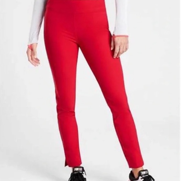 Like New Hibiscus Red Athleta Wander Slim Ankle Pant, Size 8T - Picture 9 of 11
